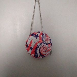 Red,white and blue crossbody